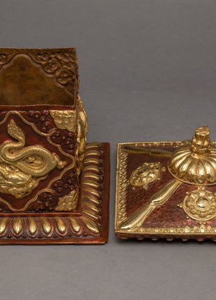 Vintage Treasure Box | Finely Carved Ritual Box