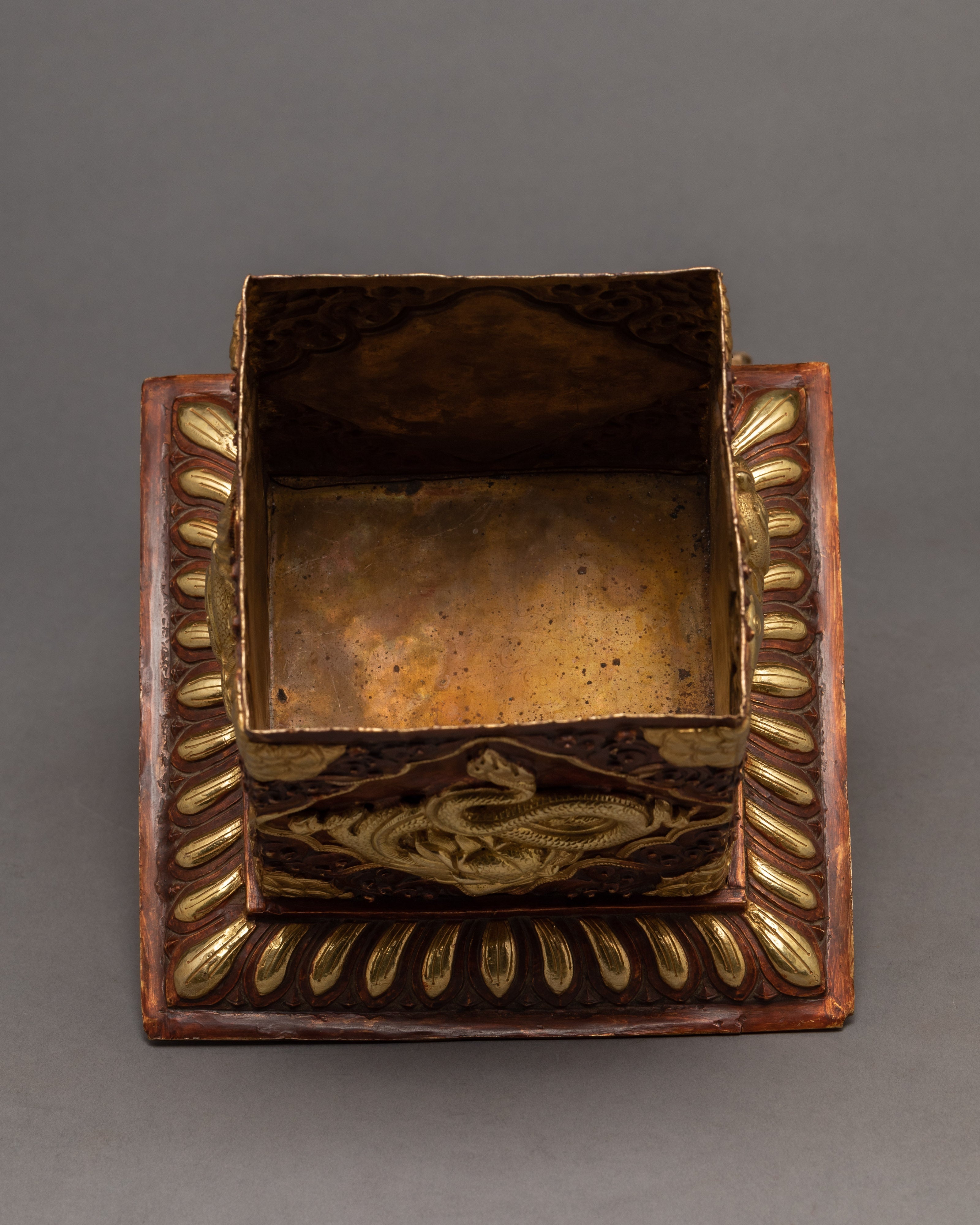 Vintage Treasure Box | Finely Carved Ritual Box