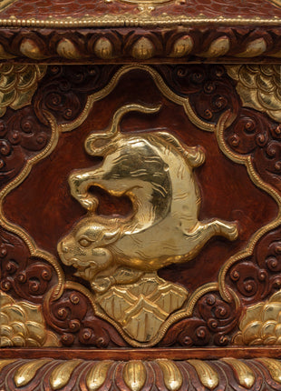 Vintage Treasure Box | Finely Carved Ritual Box