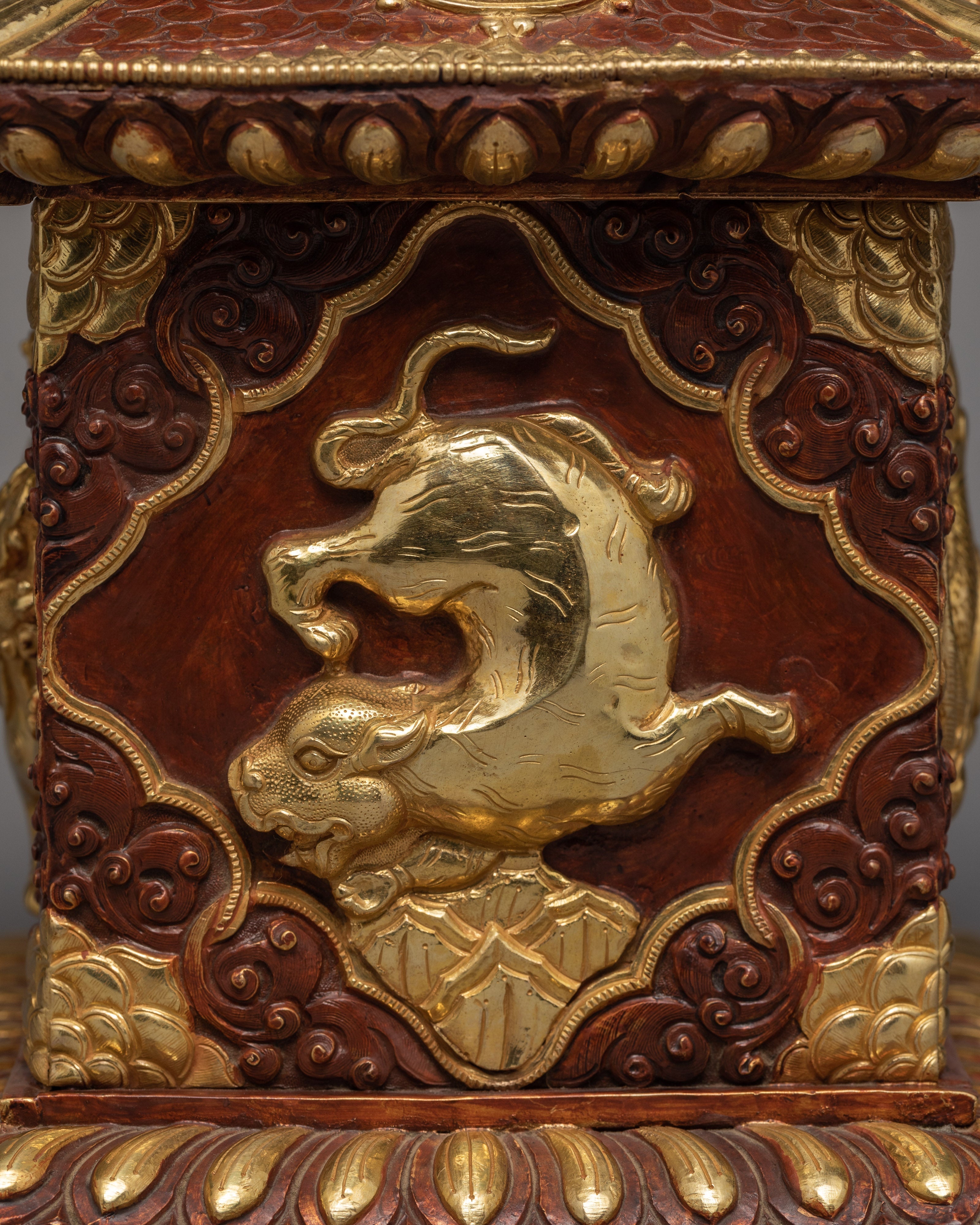 Vintage Treasure Box | Finely Carved Ritual Box