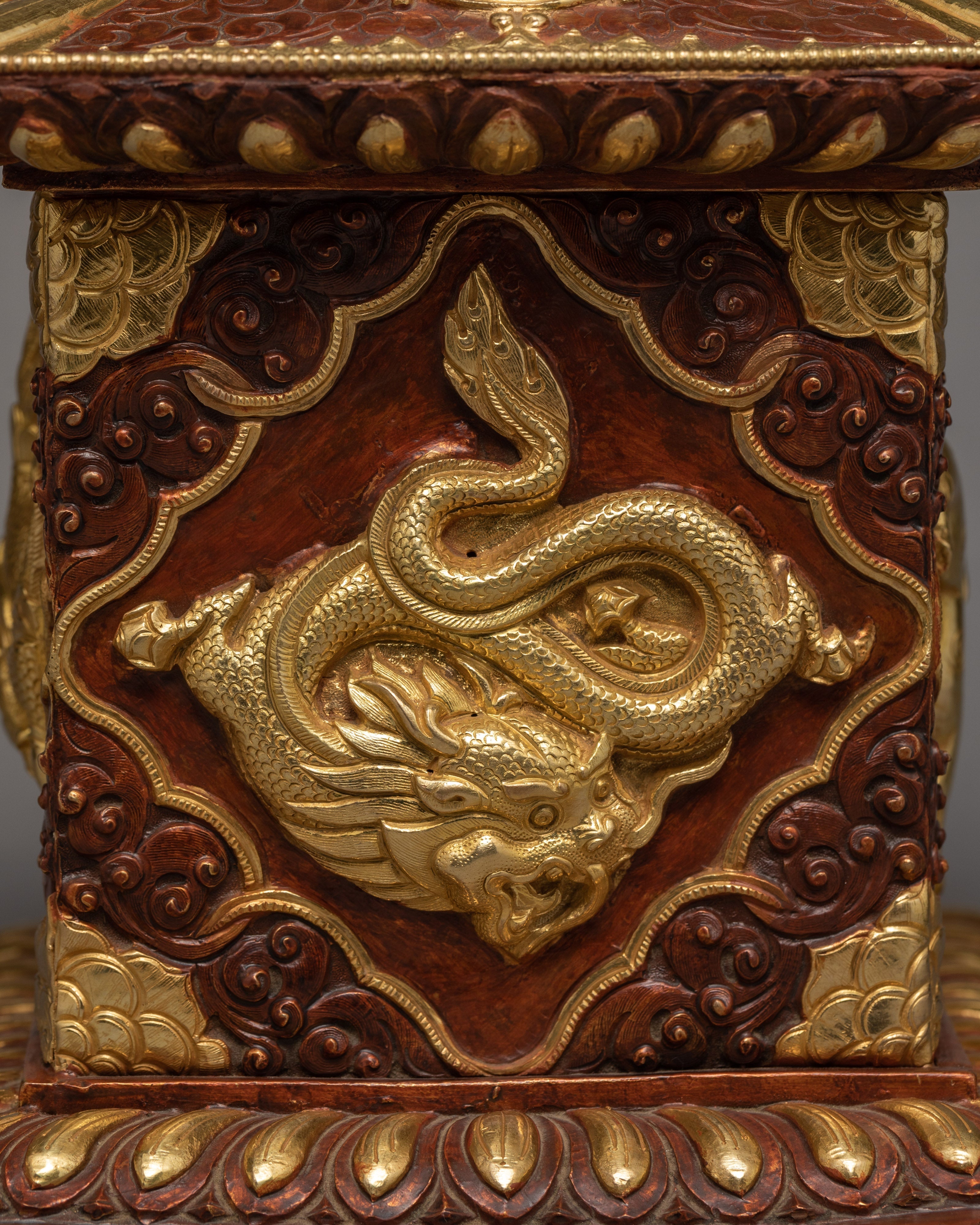 Vintage Treasure Box | Finely Carved Ritual Box