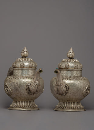 Copper Tea Pot Set