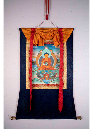 Tibetan Shakyamuni Thangka |  Buddha Thangka