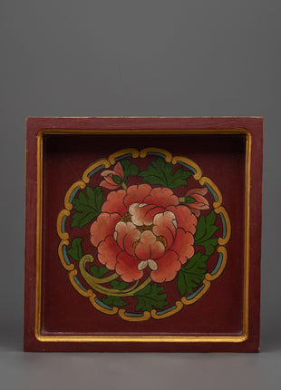Tibetan Meditation Altar Table | Table for Meditation and Spiritual Practices