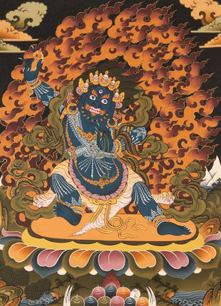 Tibetan Vajrapani Thangka |  Wall Decorations