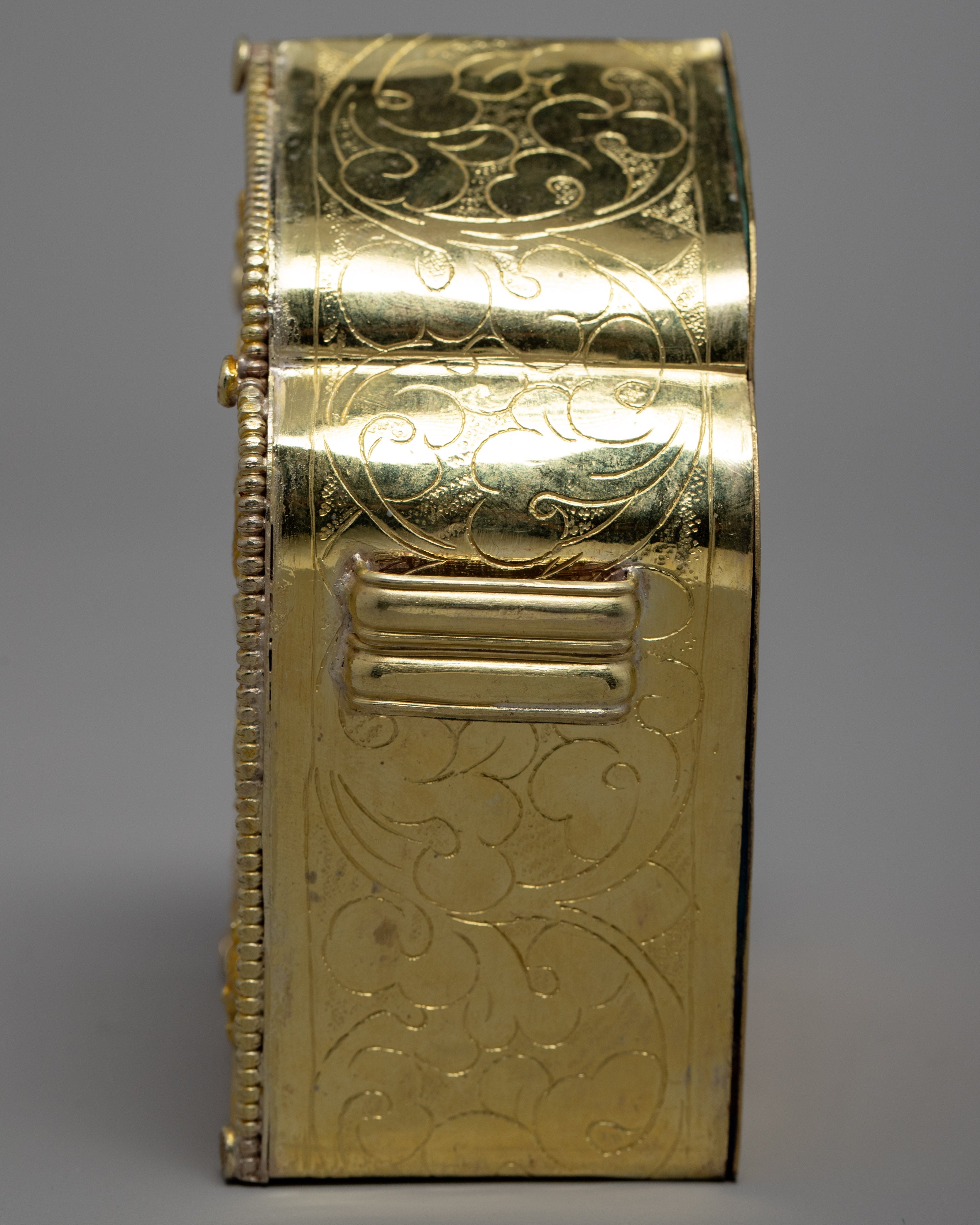Ancient Ghau Box | Buddhist Religious Items | Ritual Decor Object