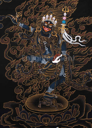 Himalayan Dakini Art For Troma Nagmo Mantra Practice | Feminine Embodiment Of Wisdom