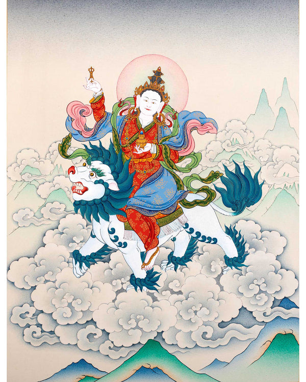 Tsheringma Buddhist deity of Longevity 