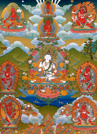 Mipham wangdu thangka print