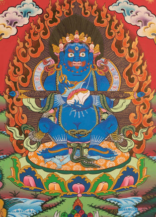 Vajra Panjarnatha Thangka | Wall Decor Artwork