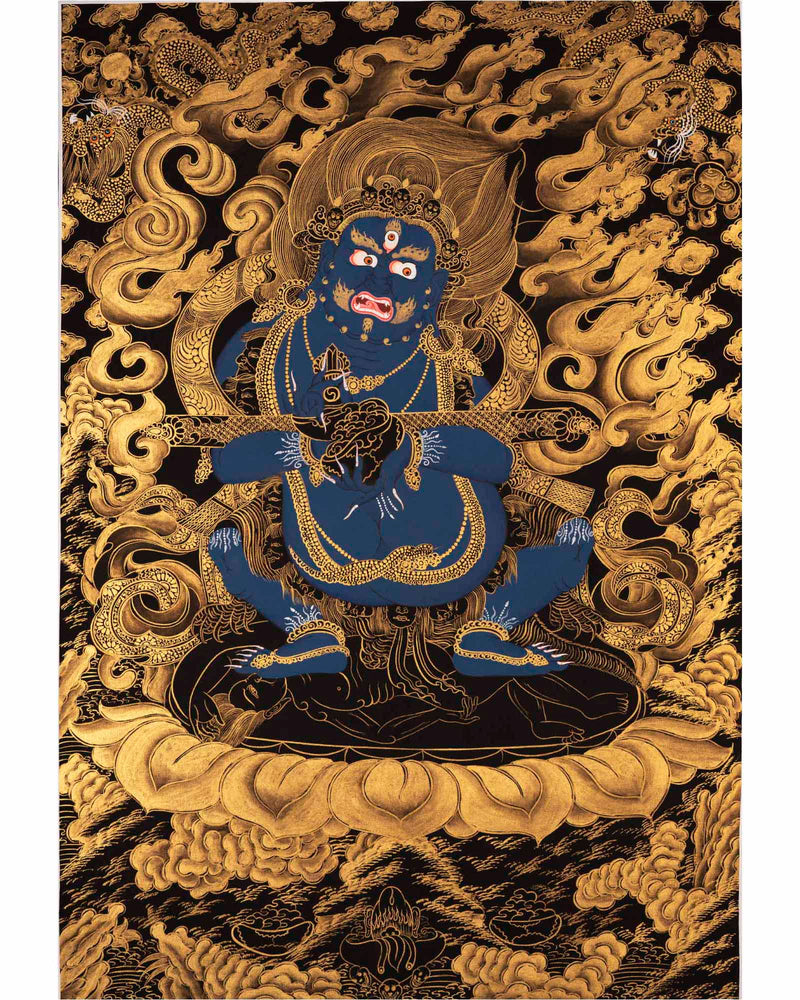 Vajra Panjarnatha Thangka | Wrathful Dharmapala