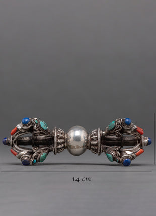 Buddhist Silver Vajra | Gift For Buddhist