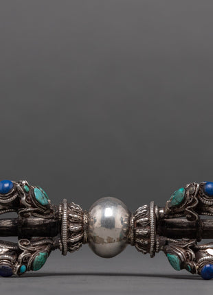 Buddhist Silver Vajra | Gift For Buddhist