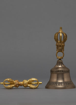 Tibetan Bell and Dorje Set