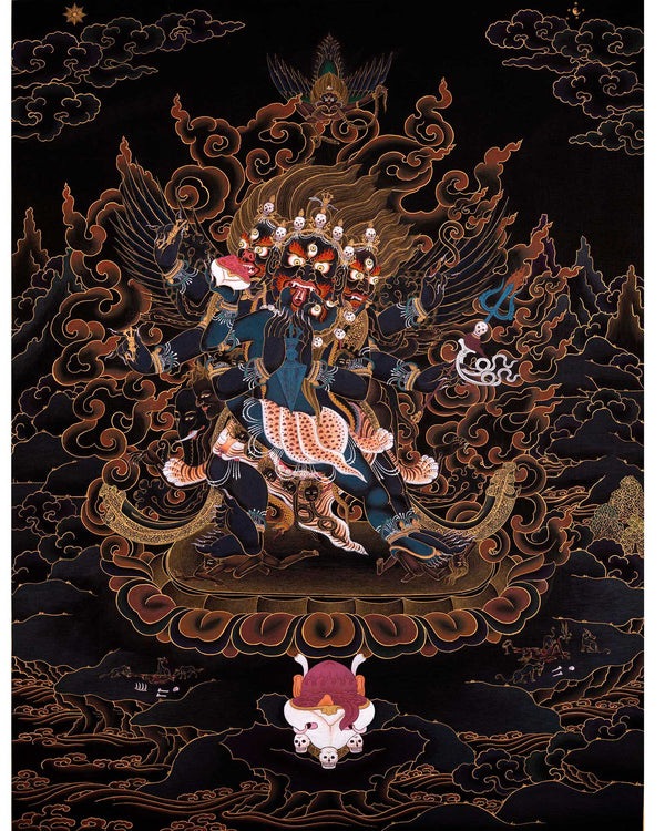 Vajrakilaya Thangka