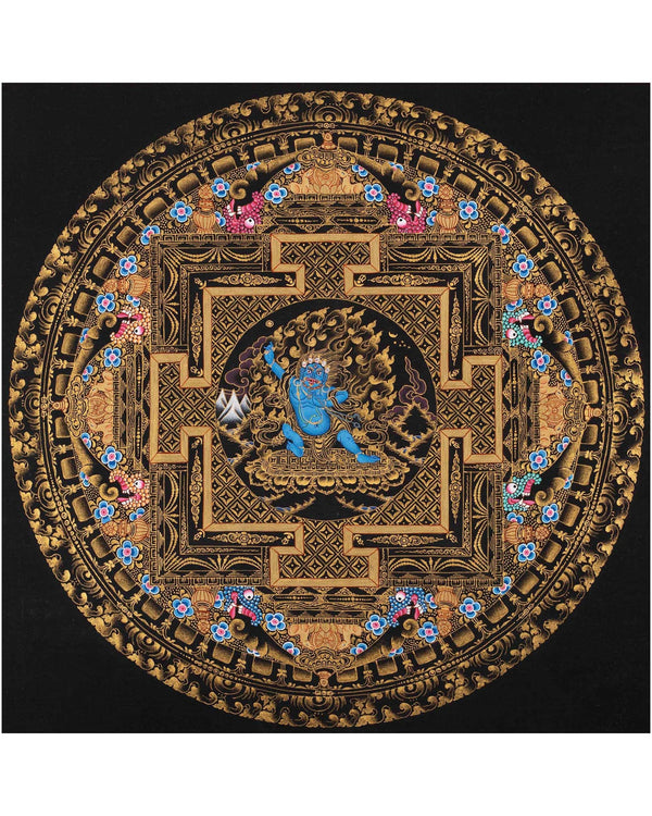 Vajrapani Mandala Thangka | Asian Art