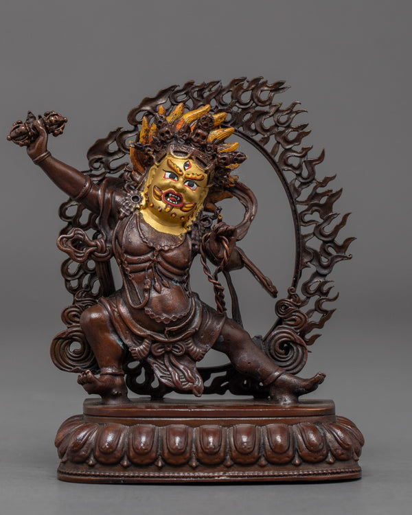 Vajrapani Statue | Religious Indoor Figurine | Buddhist Artifacts