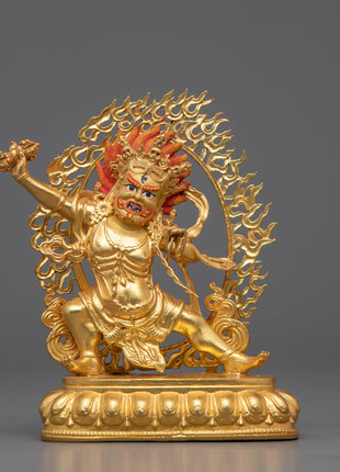 Machine Bodhisattva Vajrapani Sculpture