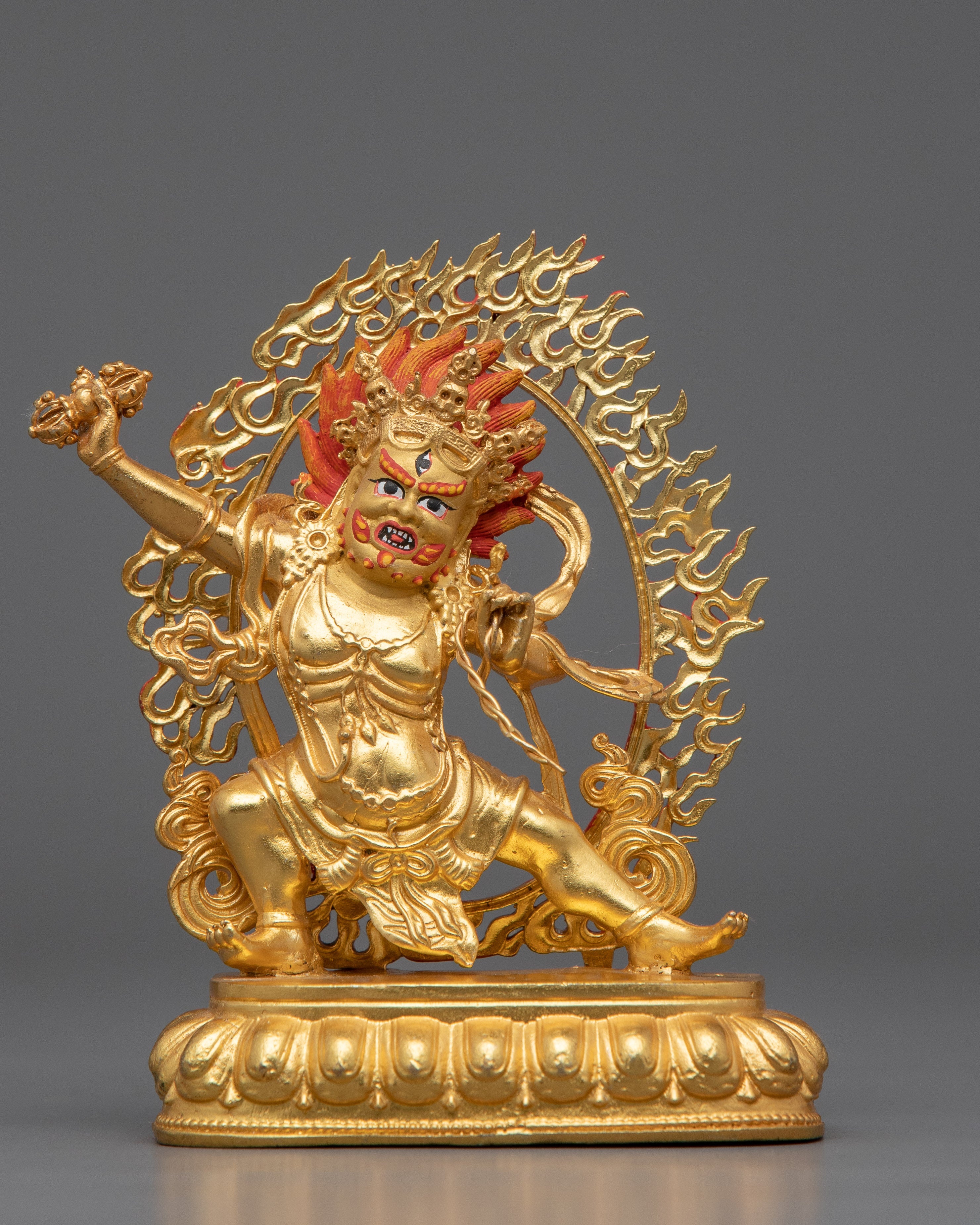 Machine Bodhisattva Vajrapani Sculpture
