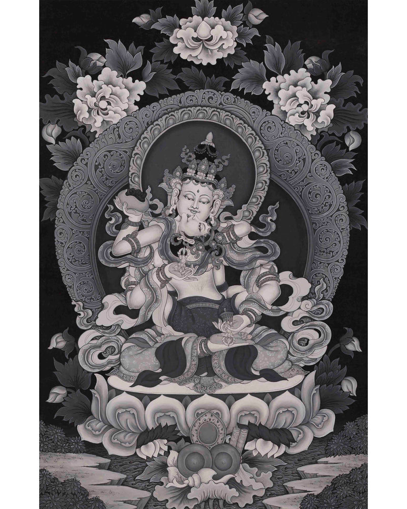 Vajrasattva Thangka Painting 