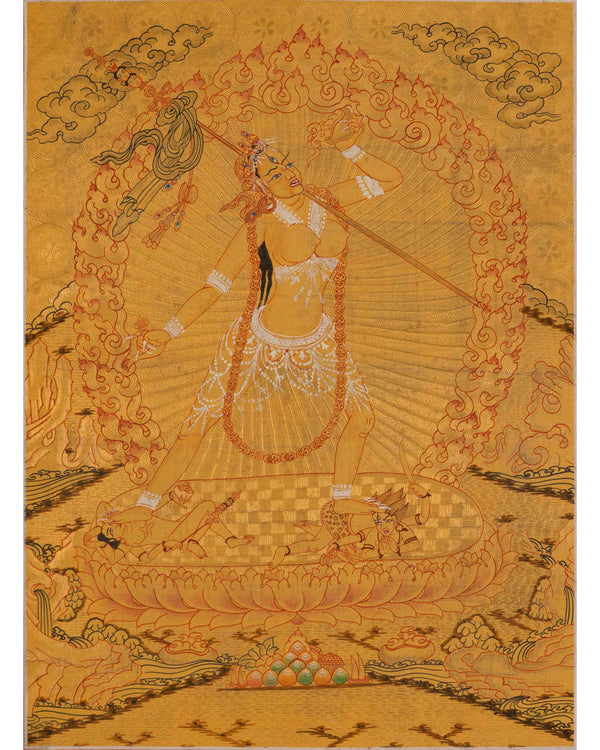 Vajravarahi Yogini Thangka | Tibetan Buddhist Art