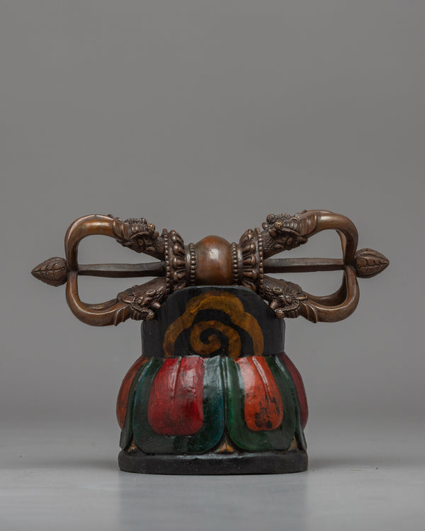 Buddhist Vajra with Stand