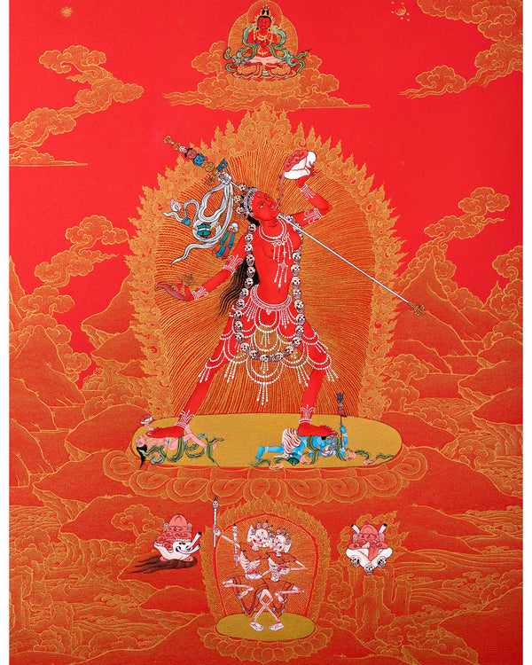 Vajrayogini, Dakini Thangka