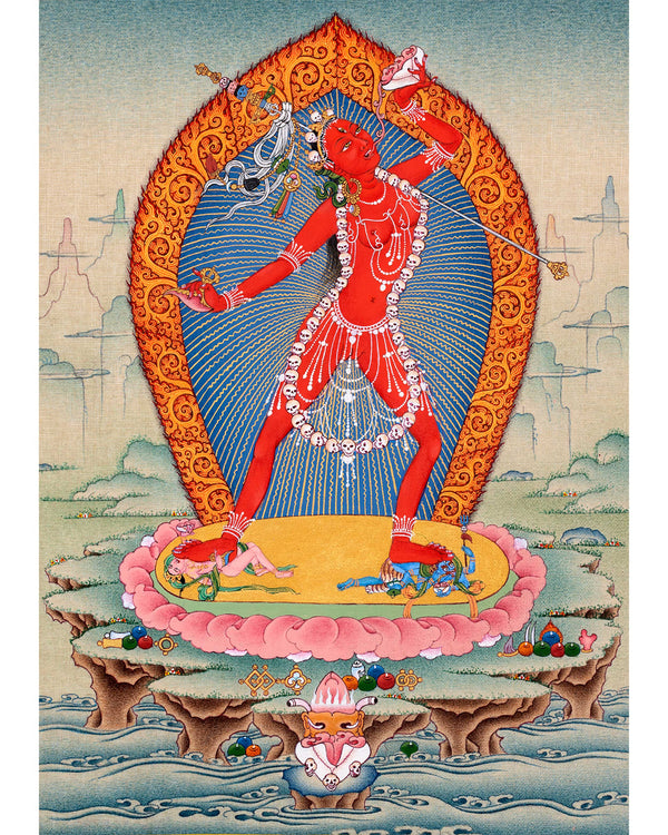 Vajrayogini Dakini Thangka