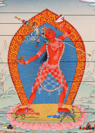 Vajrayogini Dakini Thangka | Hand Painted Tibetan Art