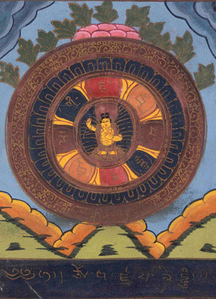 Vintage Manjushri Thangka