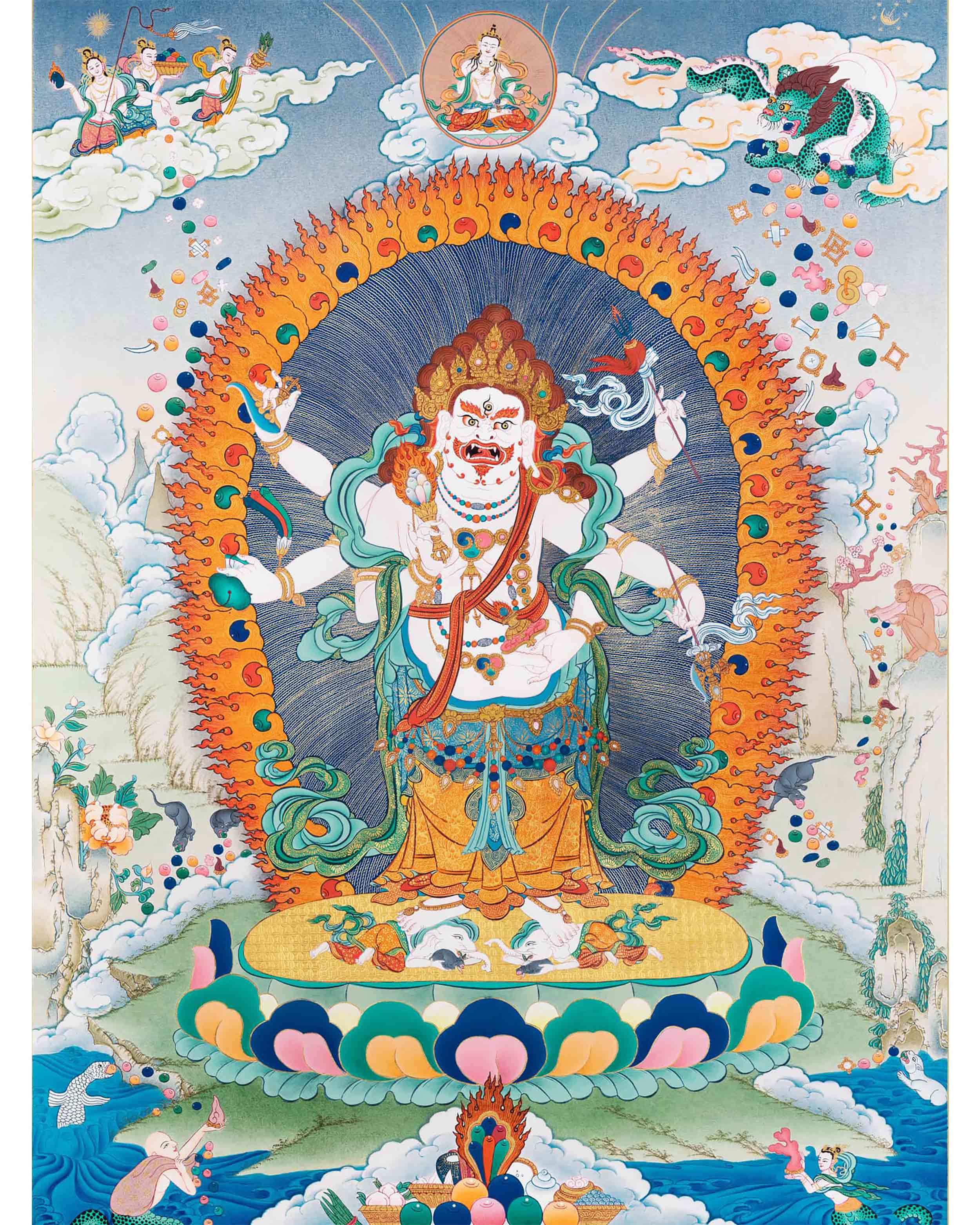 White Mahakala 