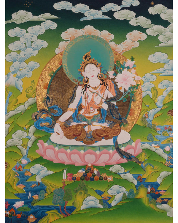 thangka-white-tara