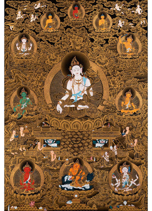 White Tara Thangka