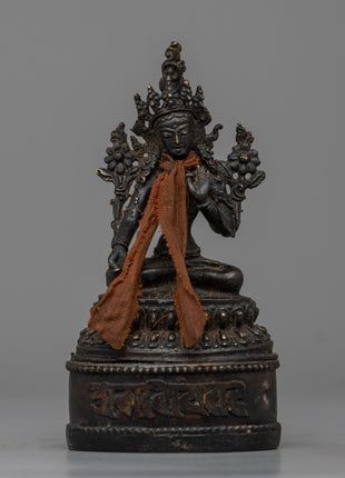 The White Tara Statue 