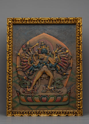 Cakrasamvara Relief Art | Buddhist Himalayan Art