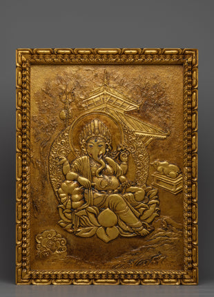 Ganesh Wall Relief Art 