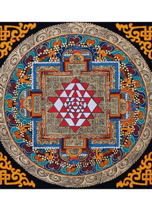 Yantra Mandala Thangka | Wall Decoration