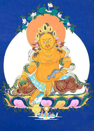Zambala Thangka | Wealth And Prosperity