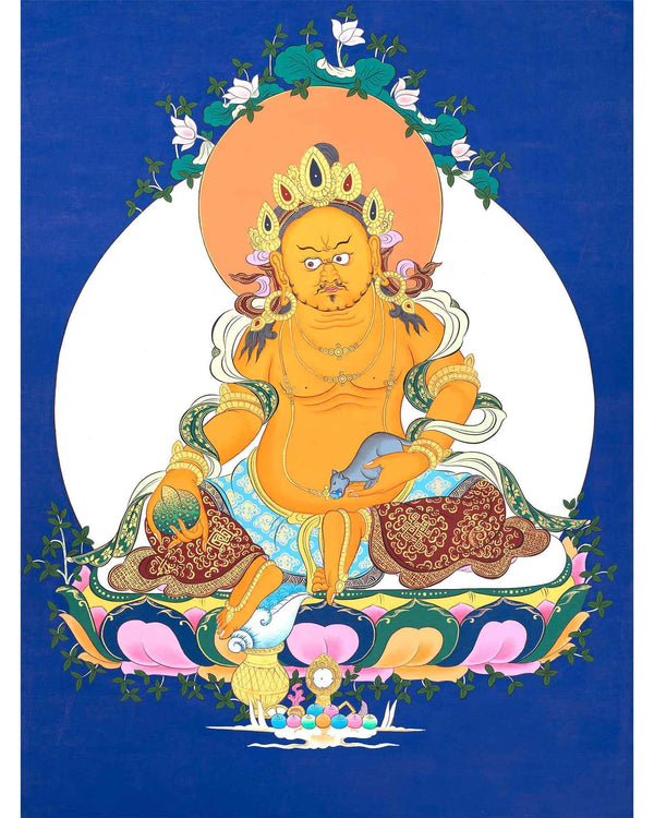 Zambala Thangka | Wealth And Prosperity