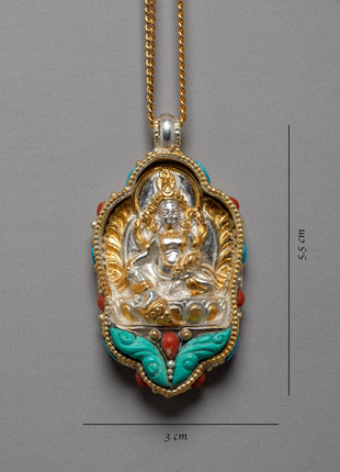 Dzambhala Ghau Pendant | Ancient Rituals | Religious Collectibles