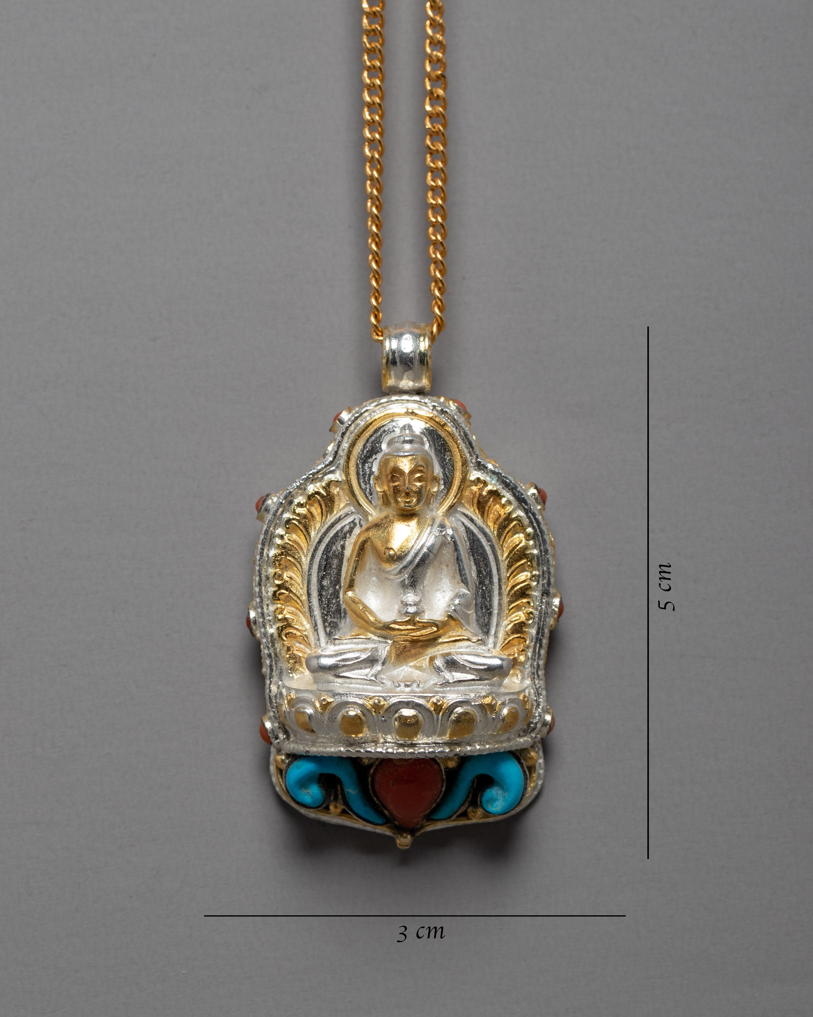Amitabha Buddha Pendant | Ritual Objects | Religious Artifacts