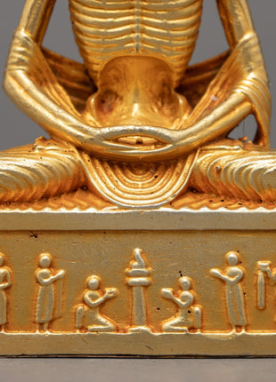 Fasting Shakyamuni Buddha Statue | Traditional Himalayan Artwork