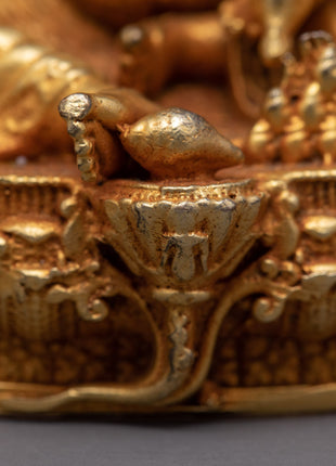 Electroplated Dzambhala Statue | God of Wealth and Prosperity
