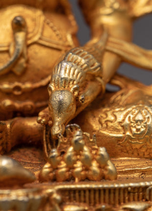 Electroplated Dzambhala Statue | God of Wealth and Prosperity