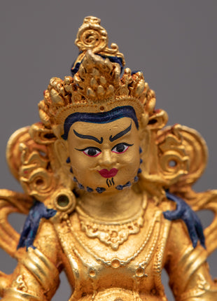 Electroplated Dzambhala Statue | God of Wealth and Prosperity