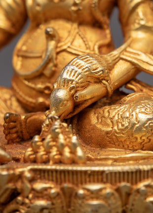 Electroplated Dzambhala Statue | God of Wealth and Prosperity