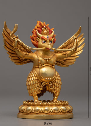 Garuda Bird Statue | Traditionally Crafted Himalayan Art