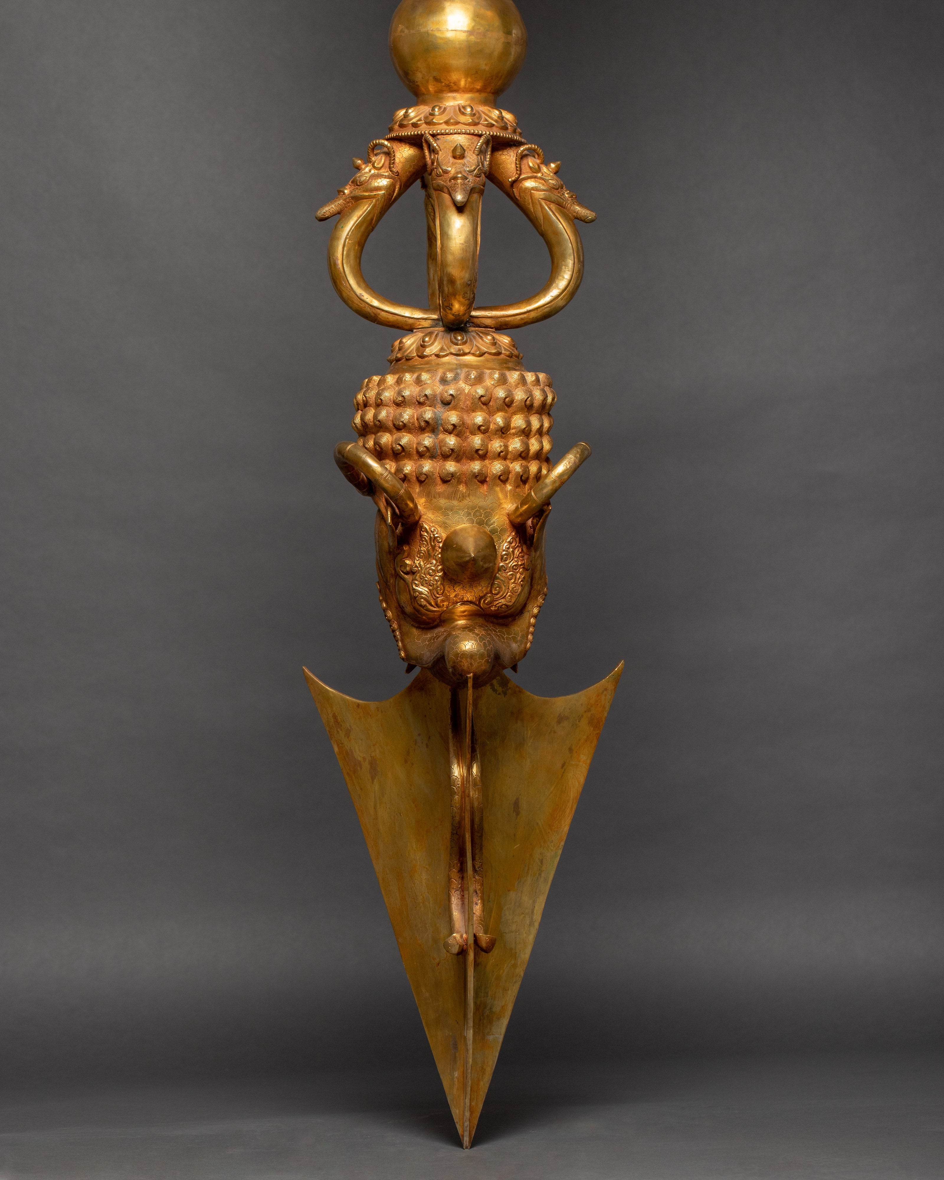 Large Buddhist Phurba | Tibetan Dagger