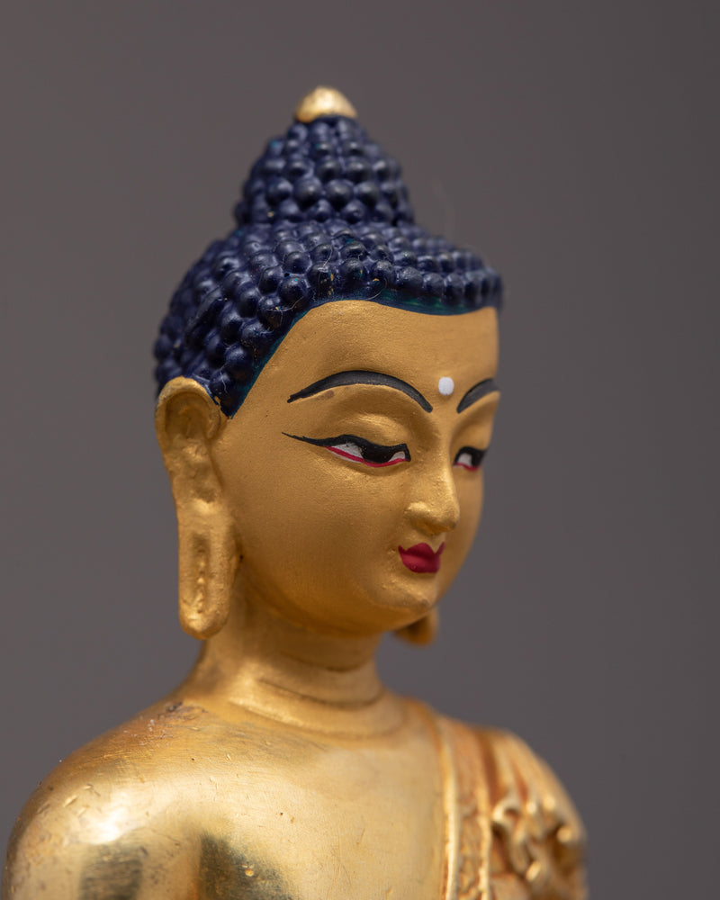 Medicine Buddha Small Statue | Bhaiṣajyaguru Healing Deity