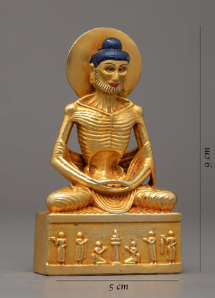 Fasting Shakyamuni Buddha Statue | Traditional Himalayan Artwork